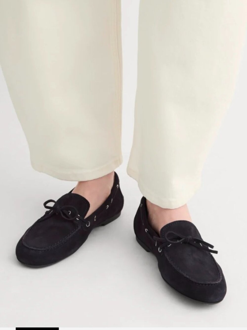 Everlane Boat Shoe Dark Navy Italian Suede Women's Sizes NEW  BOX Nautical